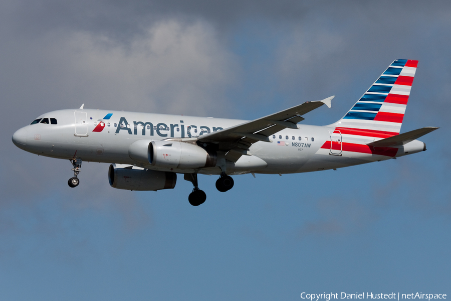 American Airlines Airbus A319-132 (N807AW) | Photo 415294