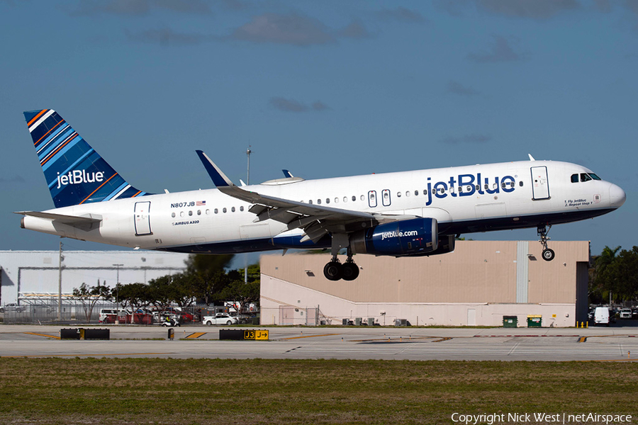 JetBlue Airways Airbus A320-232 (N807JB) | Photo 378898