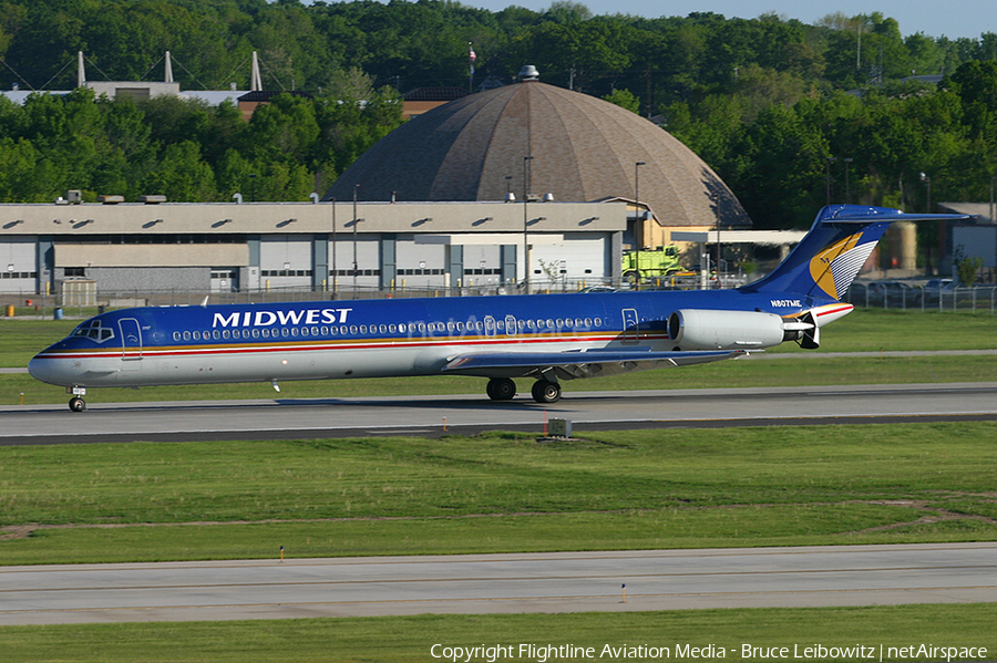 Midwest Airlines McDonnell Douglas MD-81 (N807ME) | Photo 128131