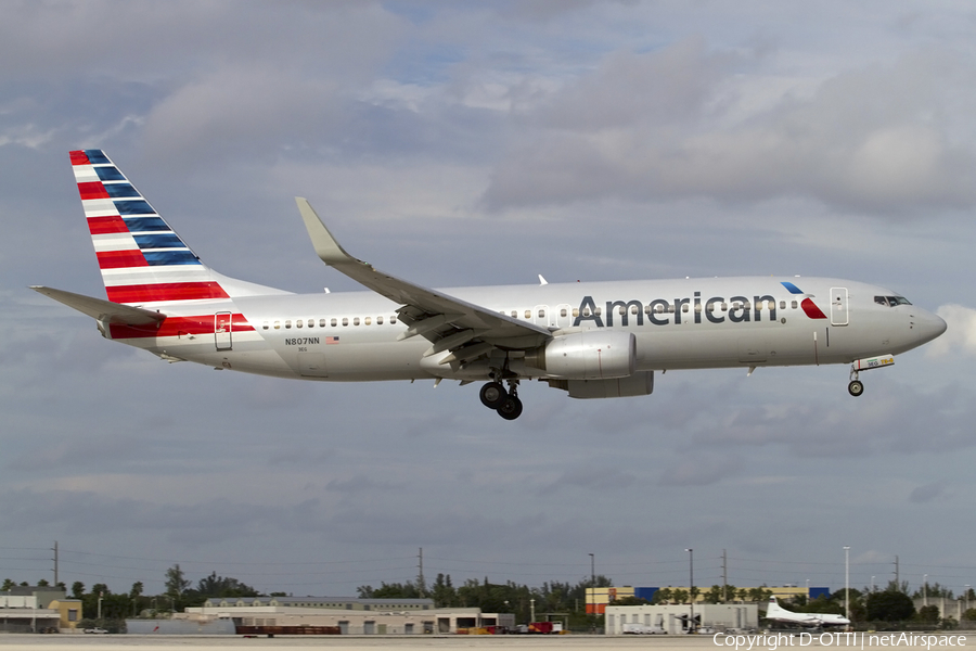 American Airlines Boeing 737-823 (N807NN) | Photo 421933