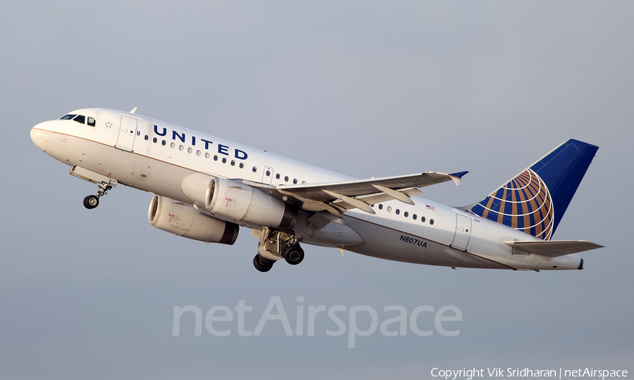 United Airlines Airbus A319-131 (N807UA) | Photo 149010
