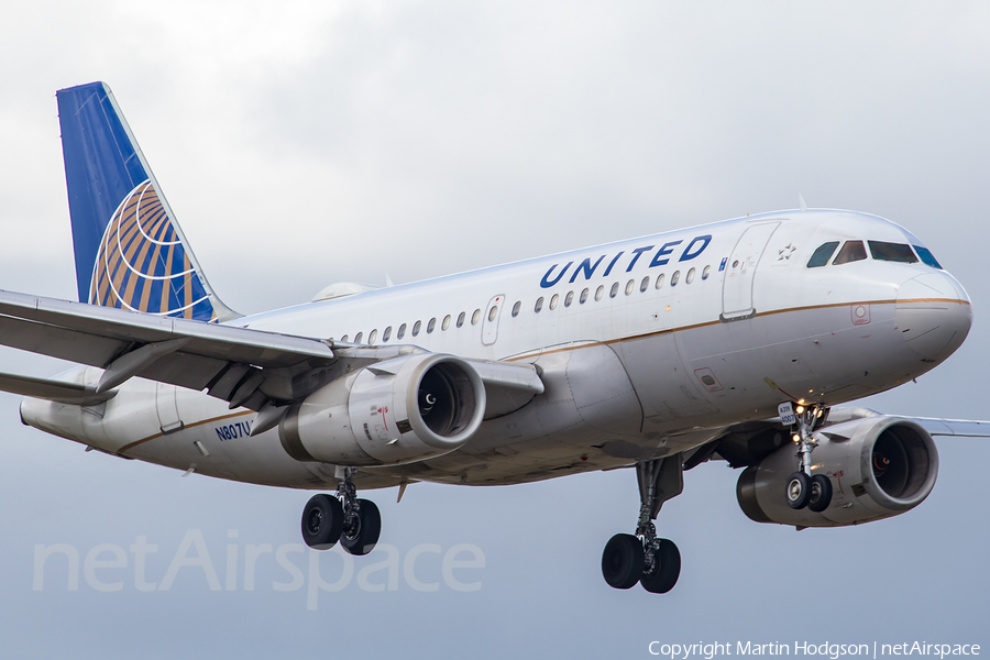 United Airlines Airbus A319-131 (N807UA) | Photo 315357