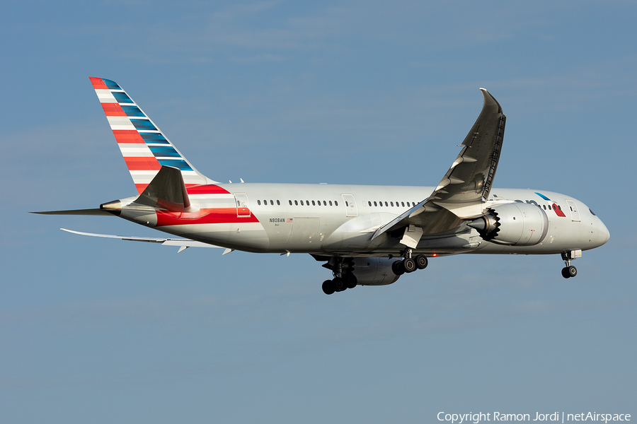 American Airlines Boeing 787-8 Dreamliner (N808AN) | Photo 443753