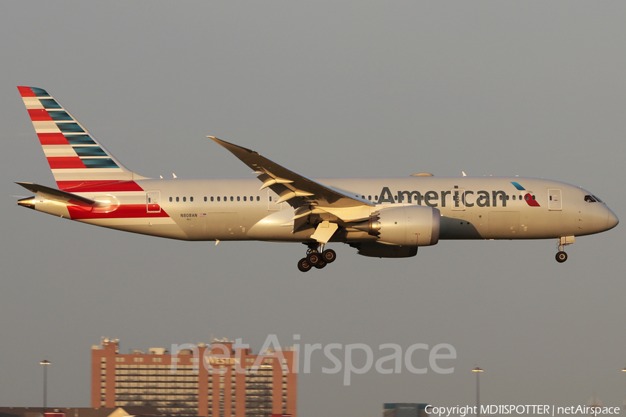 American Airlines Boeing 787-8 Dreamliner (N808AN) | Photo 398779