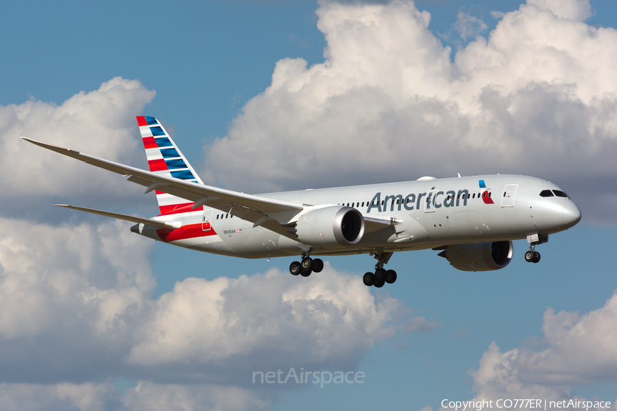 American Airlines Boeing 787-8 Dreamliner (N808AN) | Photo 84737