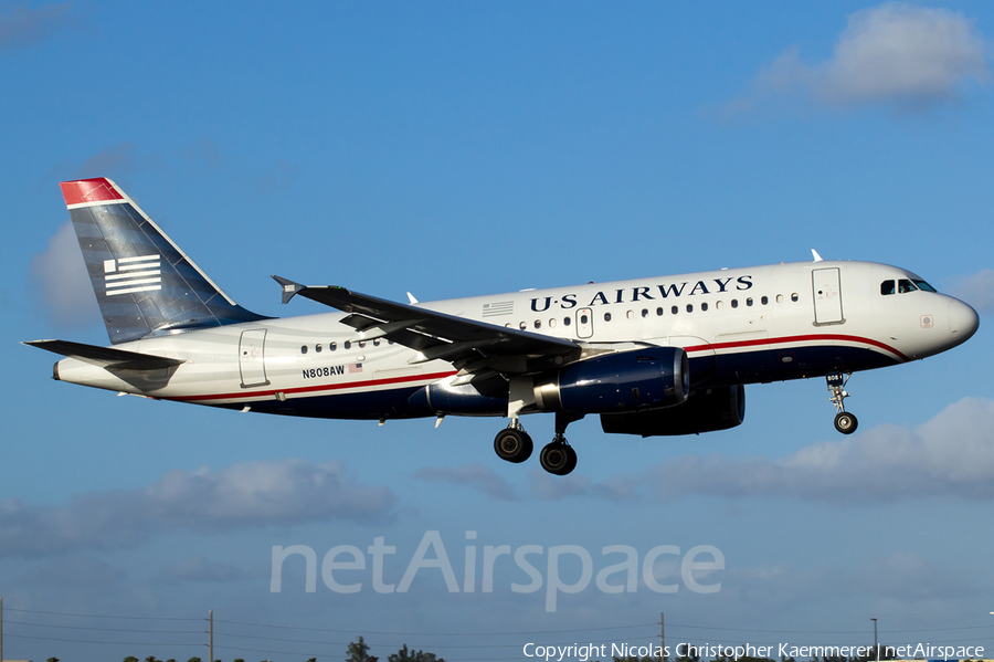 US Airways Airbus A319-132 (N808AW) | Photo 122188