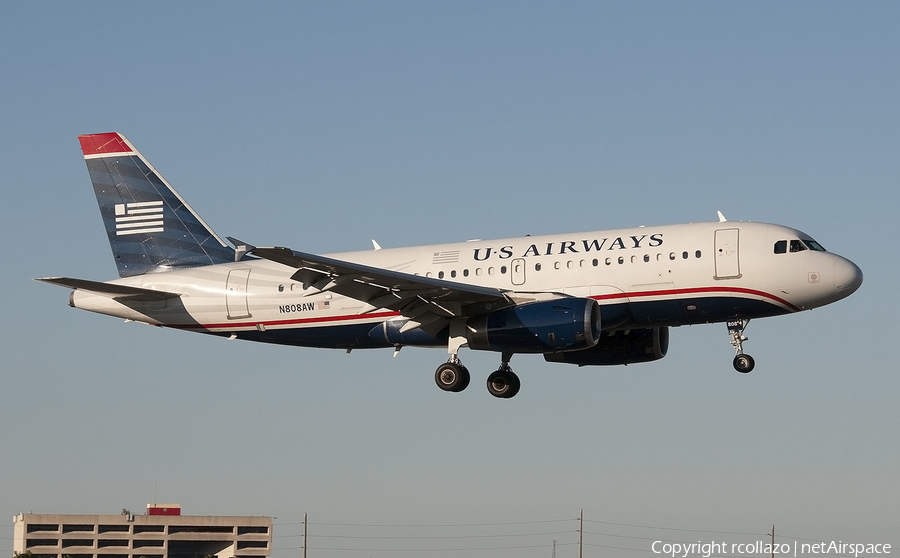 US Airways Airbus A319-132 (N808AW) | Photo 396045