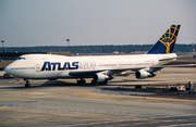 Atlas Air Boeing 747-212B(SF) (N808MC) at  Frankfurt am Main, Germany
