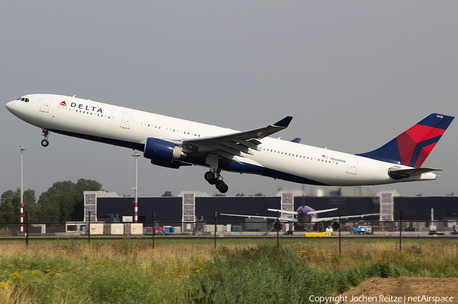 Delta Air Lines Airbus A330-323X (N808NW) | Photo 53922
