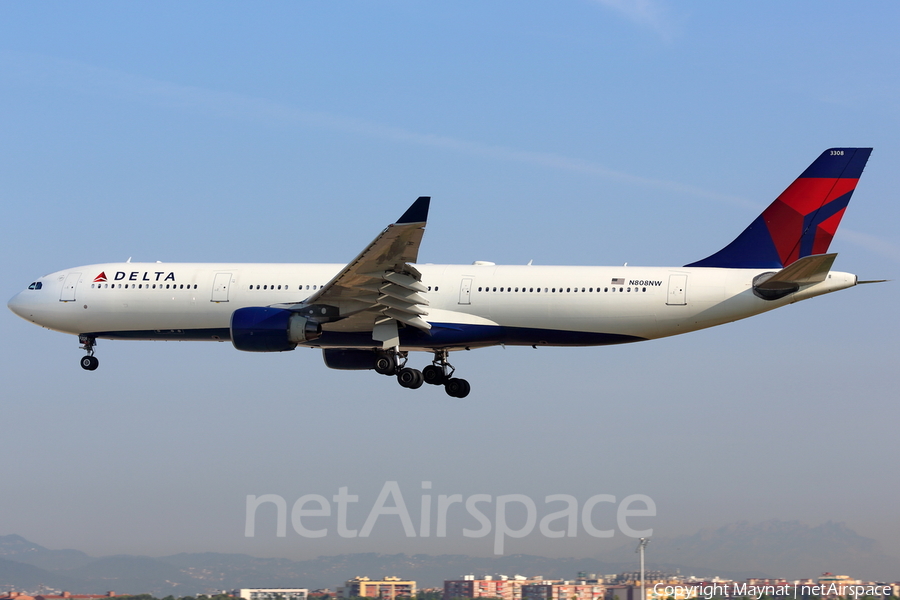 Delta Air Lines Airbus A330-323X (N808NW) | Photo 194304