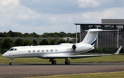 Solairus Aviation Gulfstream G-V-SP (G550) (N808TC) at  Farnborough, United Kingdom