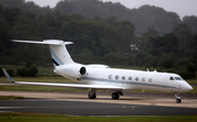 Solairus Aviation Gulfstream G-V-SP (G550) (N808TC) at  Farnborough, United Kingdom