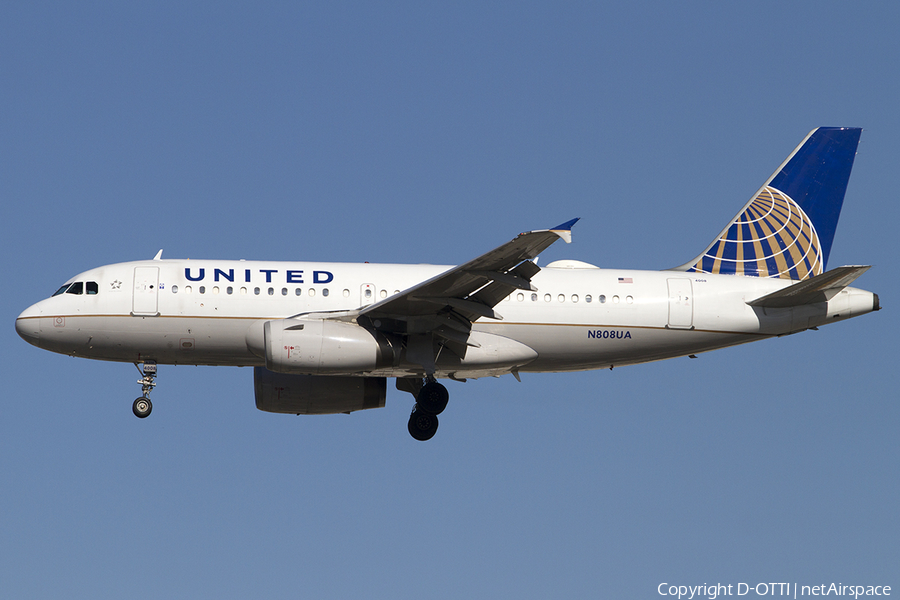 United Airlines Airbus A319-131 (N808UA) | Photo 467584