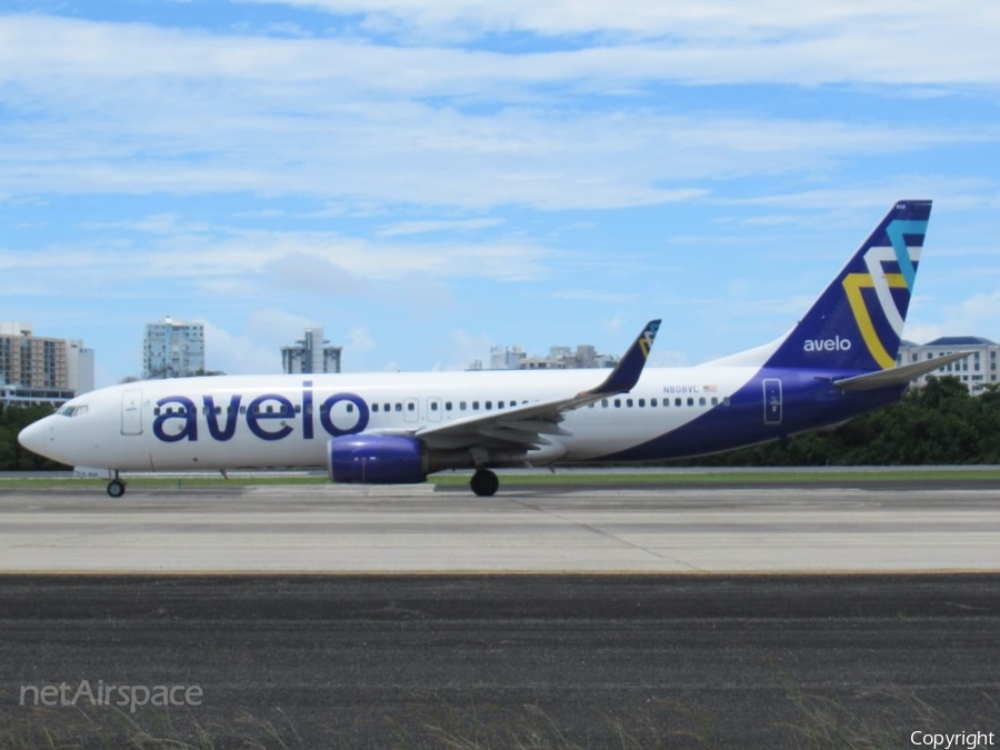 Avelo Airlines Boeing 737-8EH (N808VL) | Photo 675558