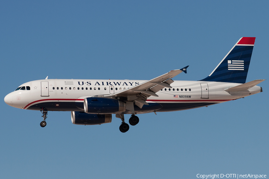 US Airways Airbus A319-132 (N809AW) | Photo 181047