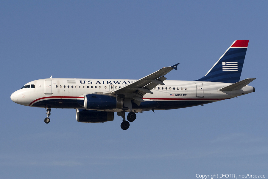 US Airways Airbus A319-132 (N809AW) | Photo 278903