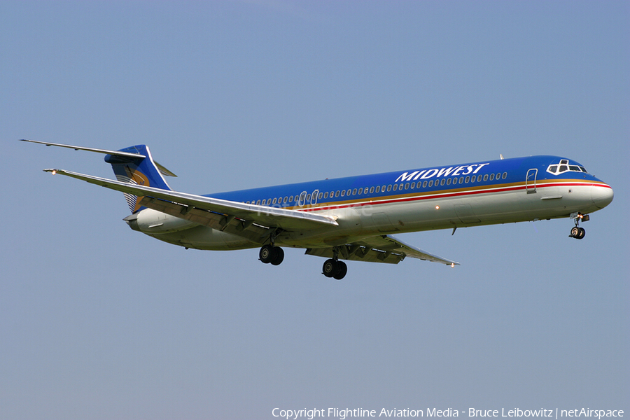 Midwest Airlines McDonnell Douglas MD-82 (N809ME) | Photo 128045