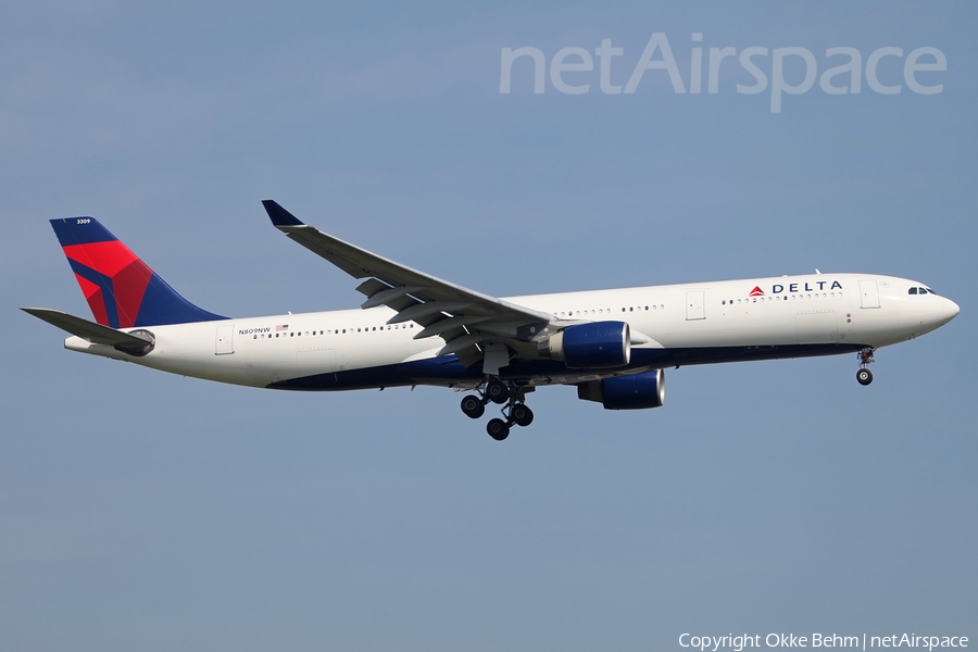 Delta Air Lines Airbus A330-323X (N809NW) | Photo 293556