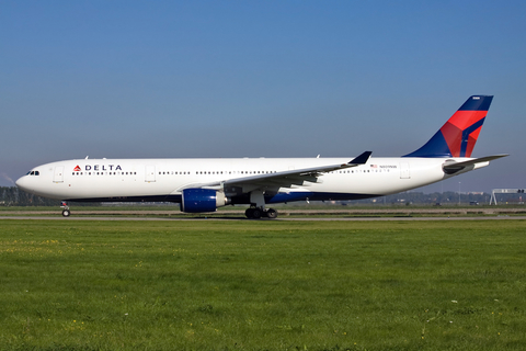 Delta Air Lines Airbus A330-323X (N809NW) at  Amsterdam - Schiphol, Netherlands