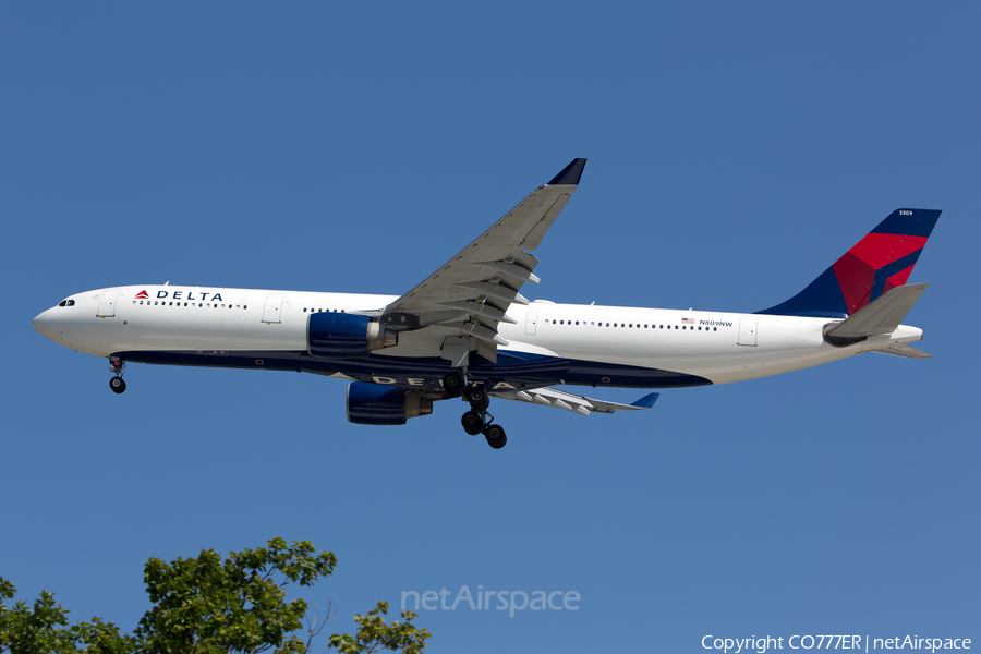 Delta Air Lines Airbus A330-323X (N809NW) | Photo 186471