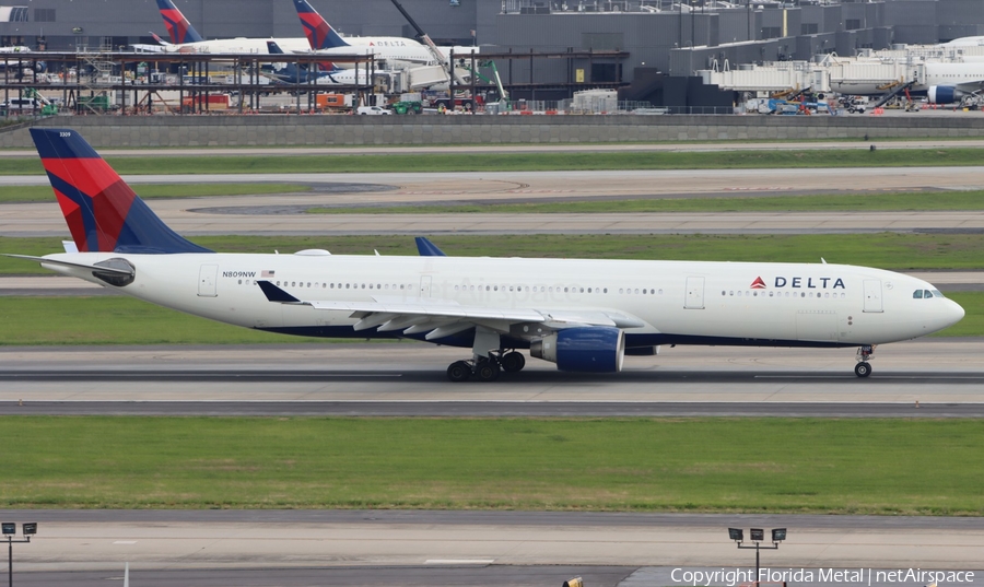 Delta Air Lines Airbus A330-323X (N809NW) | Photo 628796