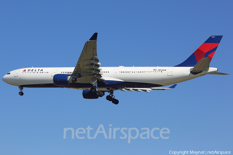 Delta Air Lines Airbus A330-323X (N809NW) | Photo 436304