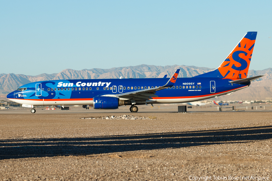 Sun Country Airlines Boeing 737-8Q8 (N809SY) | Photo 331734
