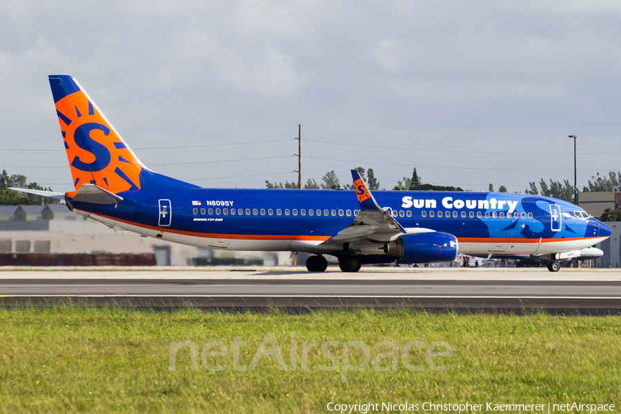Sun Country Airlines Boeing 737-8Q8 (N809SY) | Photo 122420