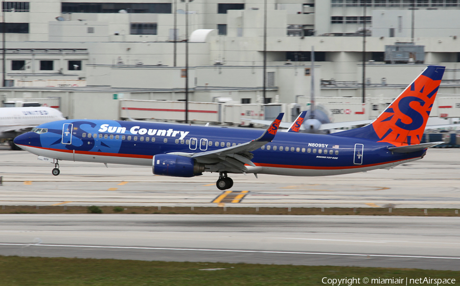 Sun Country Airlines Boeing 737-8Q8 (N809SY) | Photo 37705
