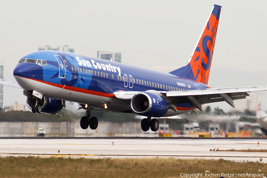 Sun Country Airlines Boeing 737-8Q8 (N809SY) | Photo 41087