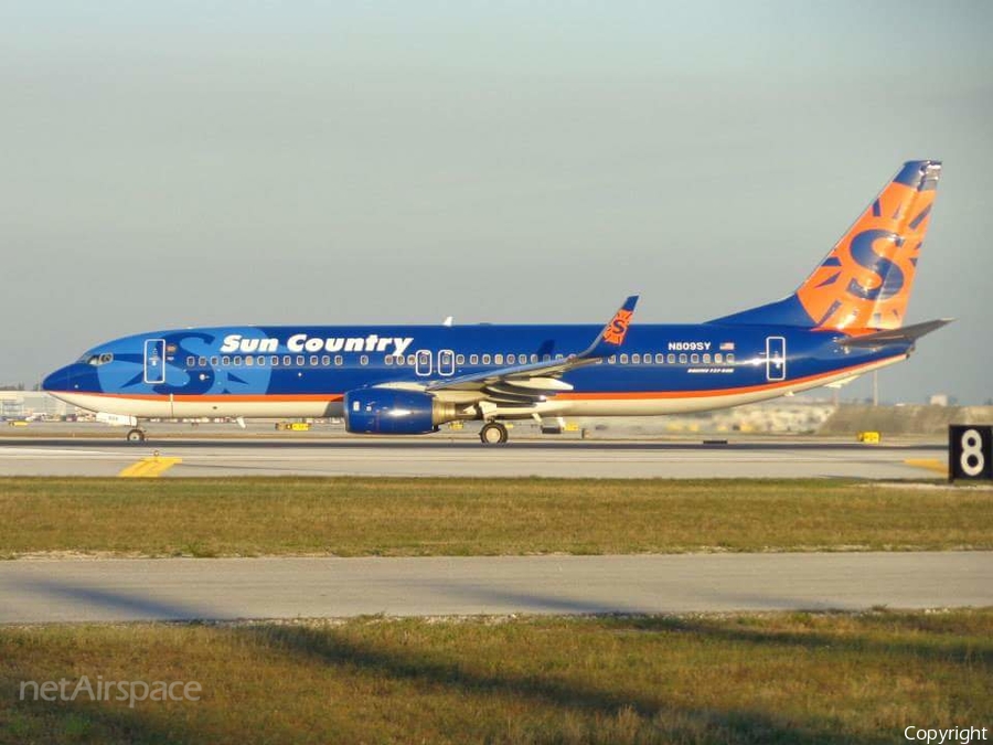 Sun Country Airlines Boeing 737-8Q8 (N809SY) | Photo 76212
