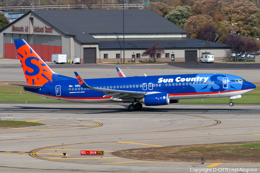 Sun Country Airlines Boeing 737-8Q8 (N809SY) | Photo 191268