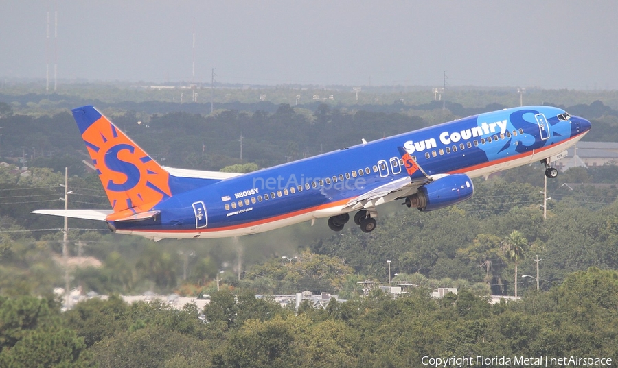 Sun Country Airlines Boeing 737-8Q8 (N809SY) | Photo 299879