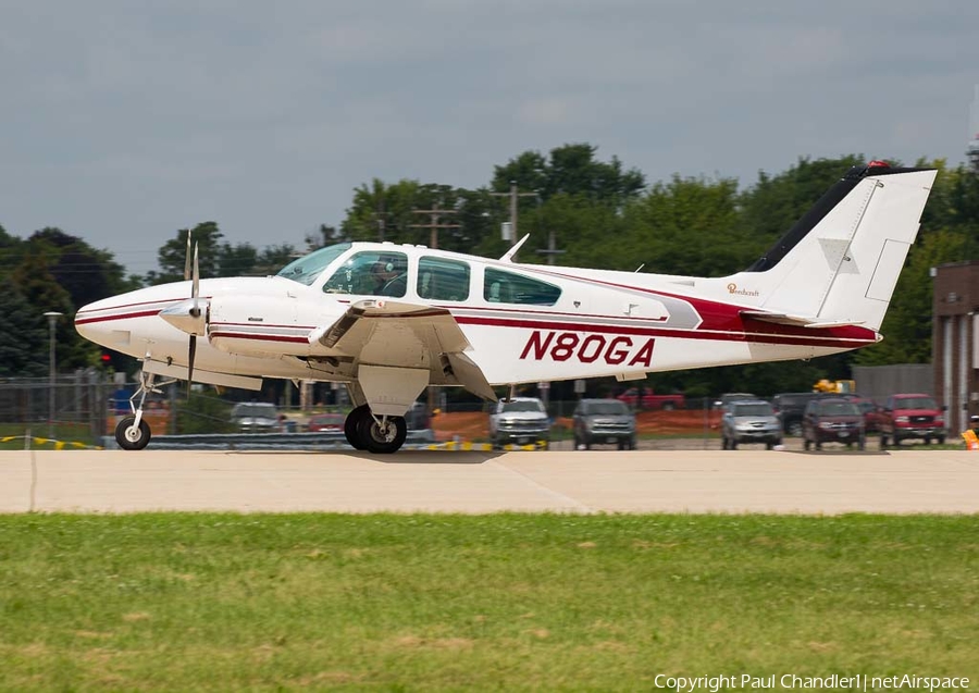 (Private) Beech Baron 95-E55 (N80GA) | Photo 182796