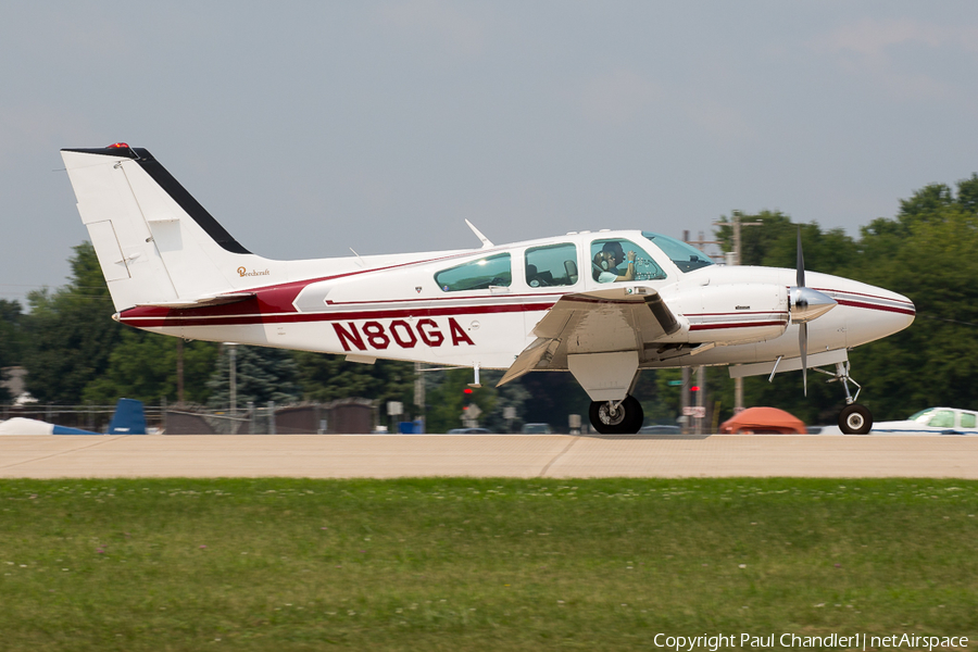 (Private) Beech Baron 95-E55 (N80GA) | Photo 264228