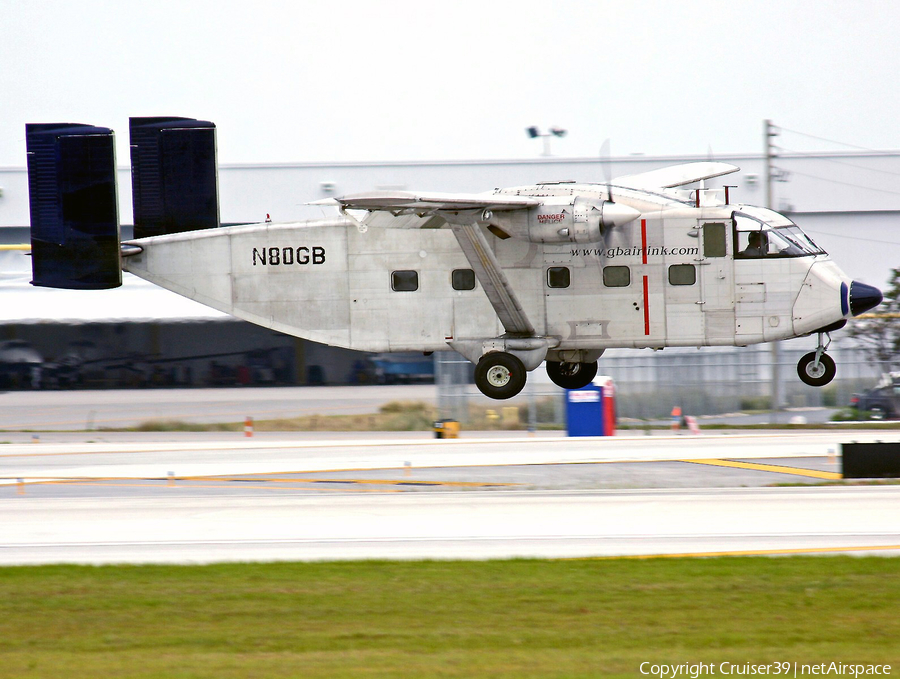 GB Airlink Short SC.7 Skyvan 3M-400 (N80GB) | Photo 104795