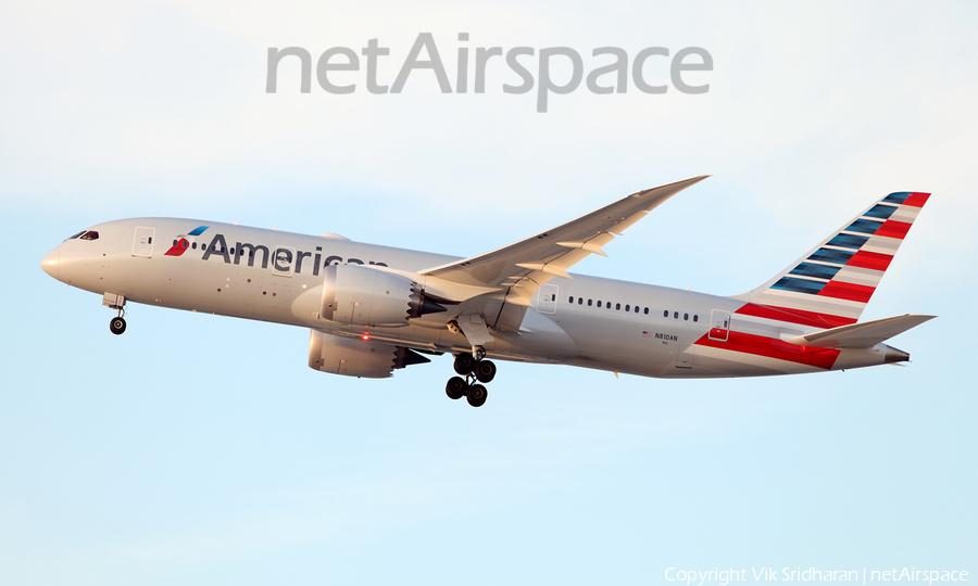 American Airlines Boeing 787-8 Dreamliner (N810AN) | Photo 96847