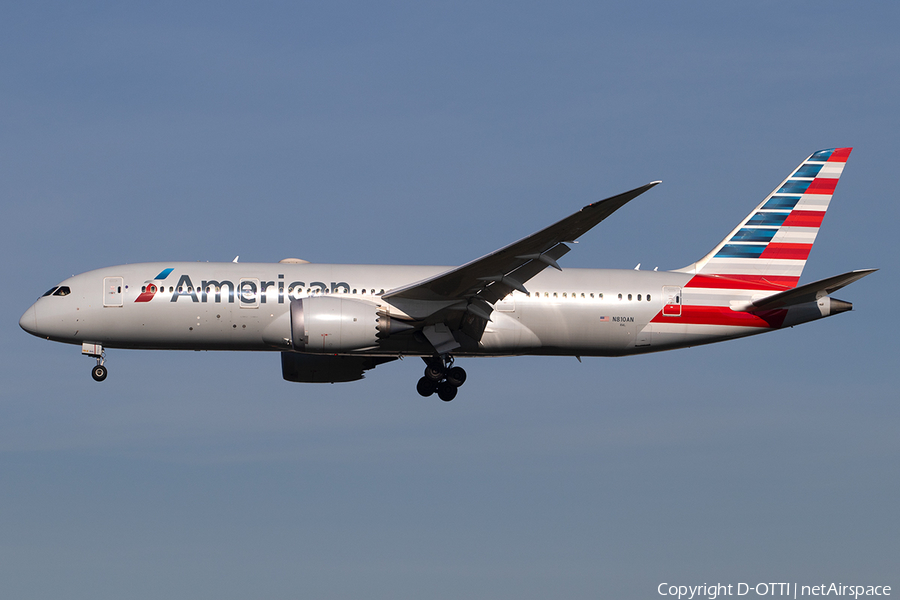 American Airlines Boeing 787-8 Dreamliner (N810AN) | Photo 295319