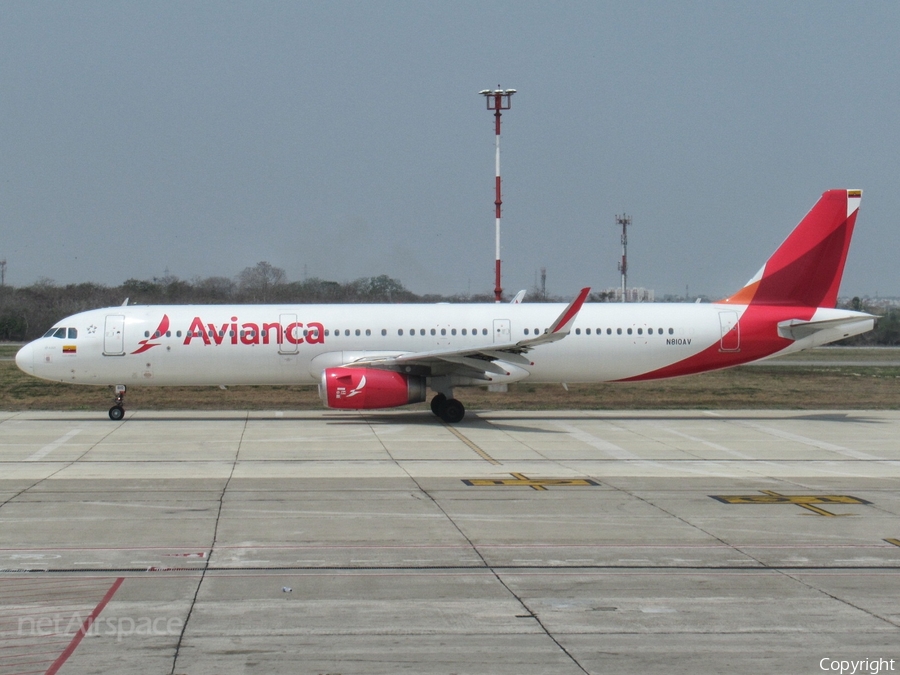 Avianca Airbus A321-231 (N810AV) | Photo 300797
