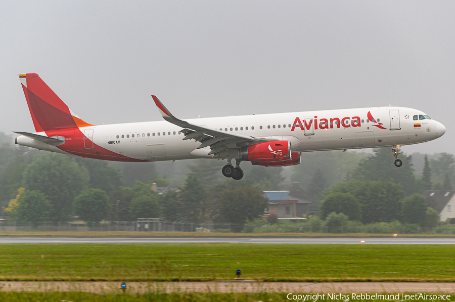 Avianca Airbus A321-231 (N810AV) | Photo 389382