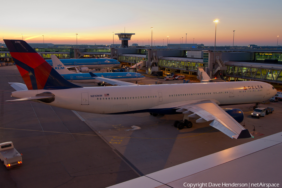 Delta Air Lines Airbus A330-323X (N810NW) | Photo 32834