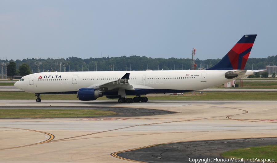 Delta Air Lines Airbus A330-323X (N810NW) | Photo 314955