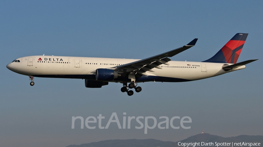 Delta Air Lines Airbus A330-323X (N810NW) | Photo 223964
