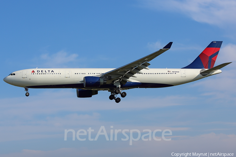 Delta Air Lines Airbus A330-323X (N810NW) | Photo 346909