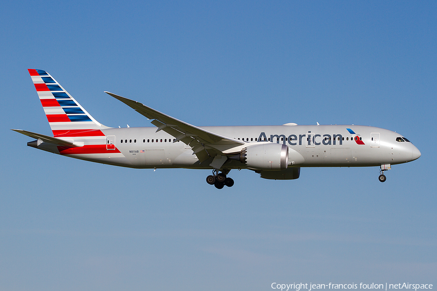 American Airlines Boeing 787-8 Dreamliner (N811AB) | Photo 103712