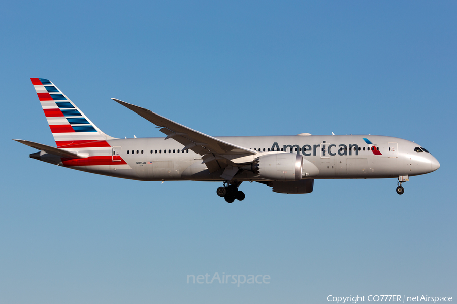 American Airlines Boeing 787-8 Dreamliner (N811AB) | Photo 146595
