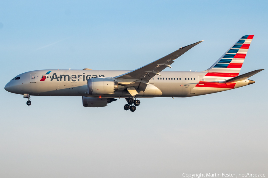 American Airlines Boeing 787-8 Dreamliner (N811AB) | Photo 403684