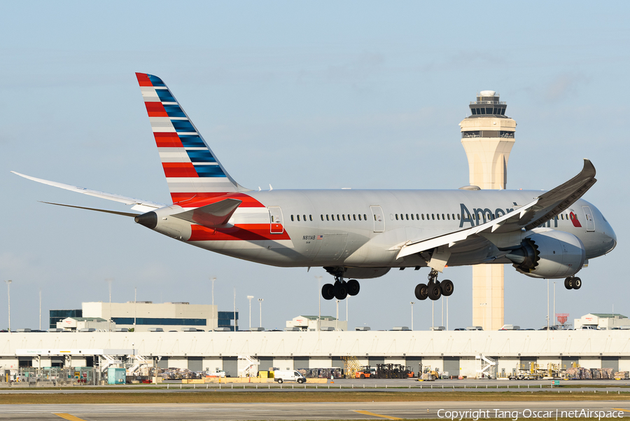 American Airlines Boeing 787-8 Dreamliner (N811AB) | Photo 545062