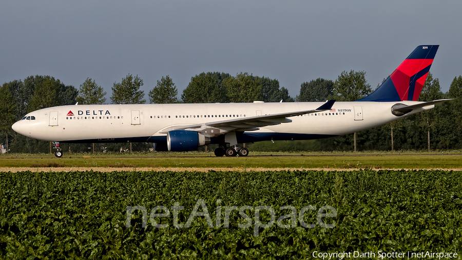 Delta Air Lines Airbus A330-323 (N811NW) | Photo 375494