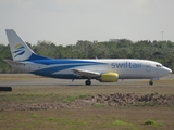 Swift Air Cargo Boeing 737-306(BDSF) (N811TJ) at  Santo Domingo - Las Americas-JFPG International, Dominican Republic